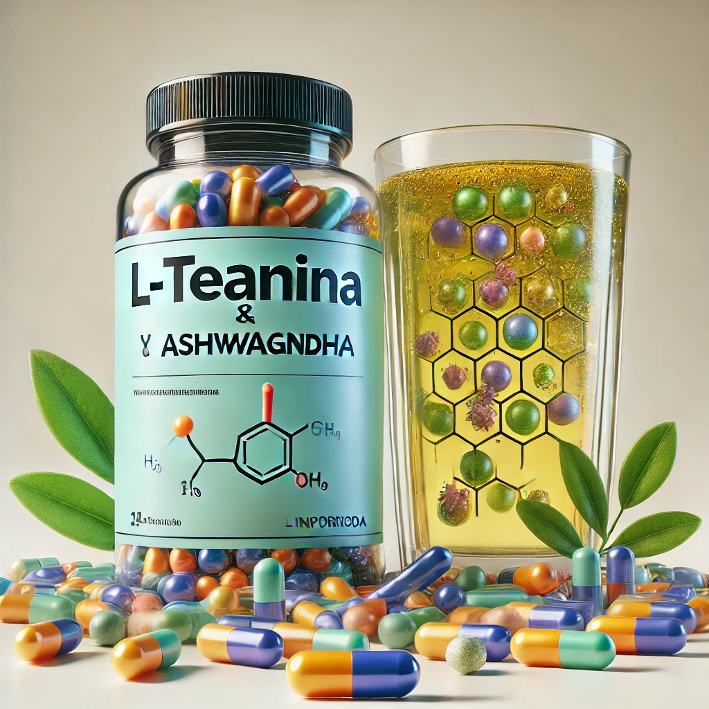Lteanina y ashwagandha
